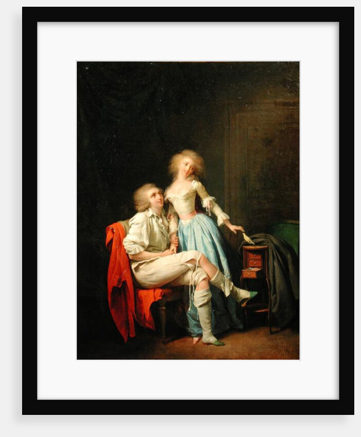 Couple with an Escaped Bird by Louis Leopold Boilly