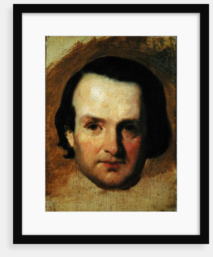 Study for a portrait of Victor Hugo c.1836 by Francois Joseph Heim