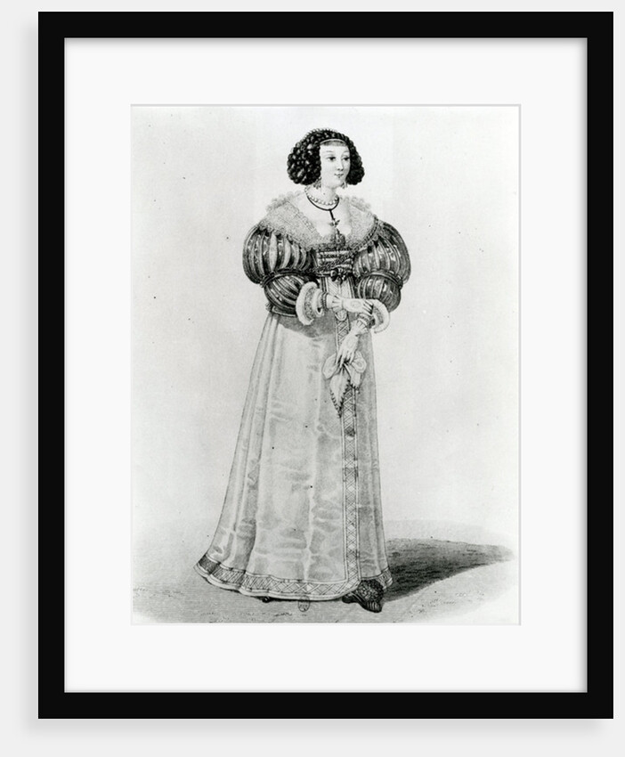 Marie-Louise Motier de La Fayette by French School