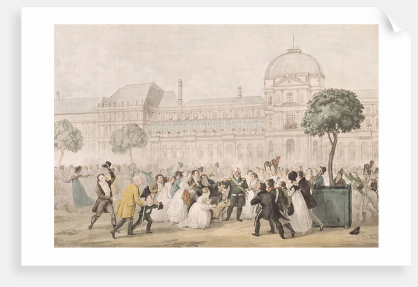 Return of Louis XVIII to Paris, 8th July 1815 by French School