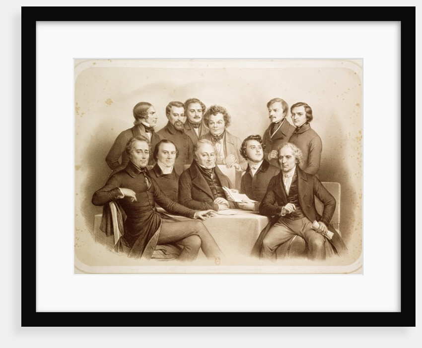 The Provisional Government of 24th February 1848, 1848 by Achille Deveria