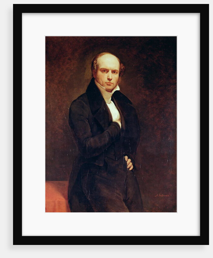 Portrait of Odilon Barrot by Ary Scheffer