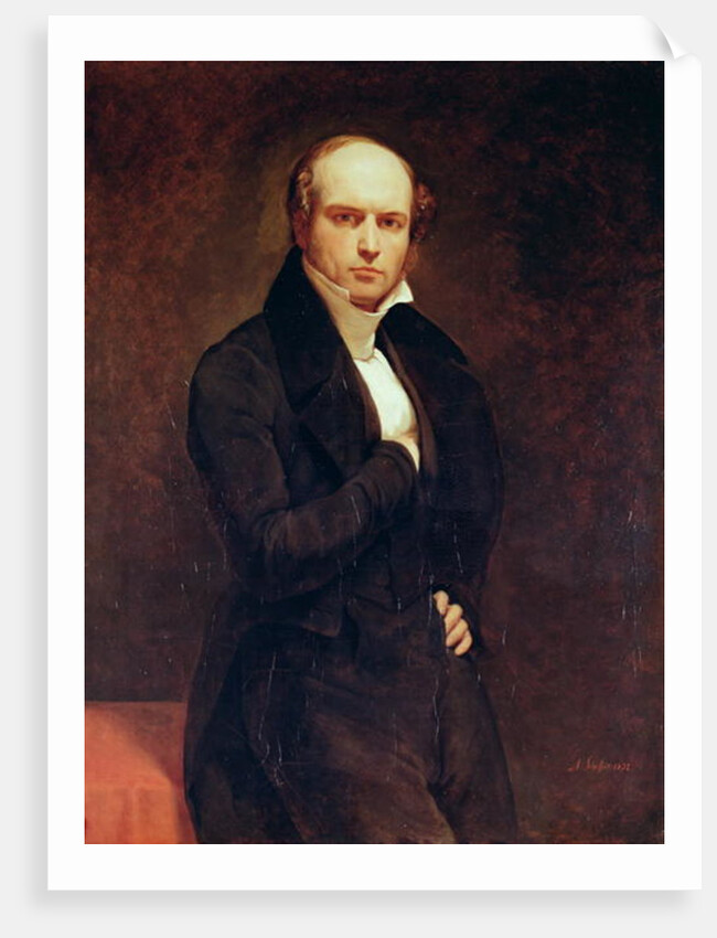 Portrait of Odilon Barrot by Ary Scheffer