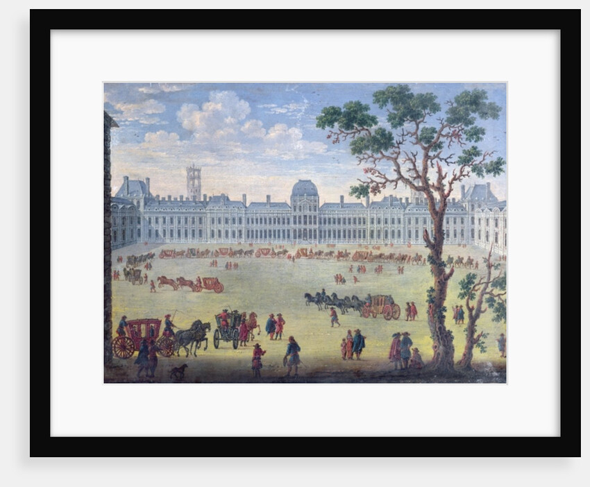 Imaginary View of the Tuileries by French School