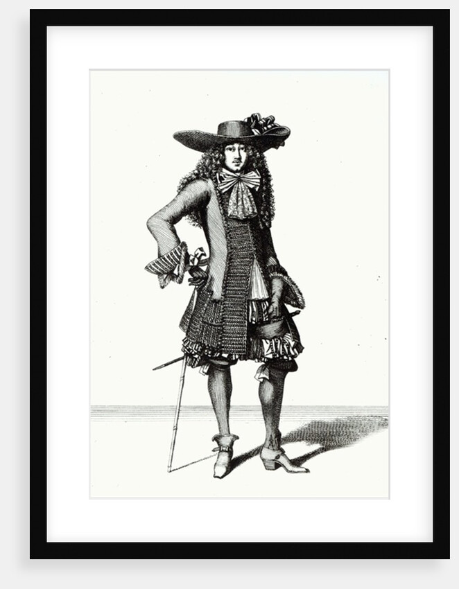 The Summer Sword Dress, 1675 by Bonnart