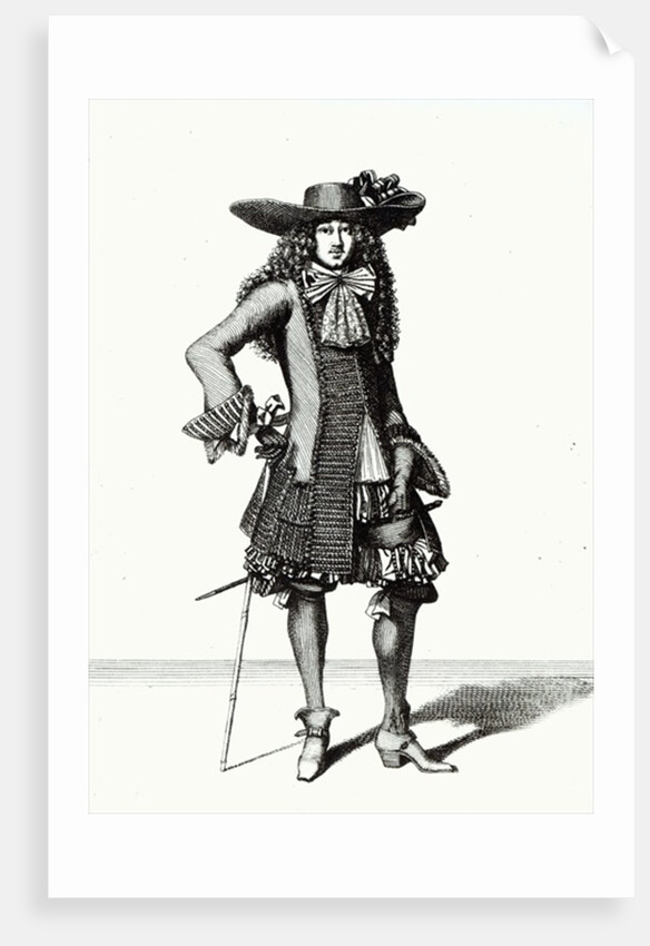 The Summer Sword Dress, 1675 by Bonnart