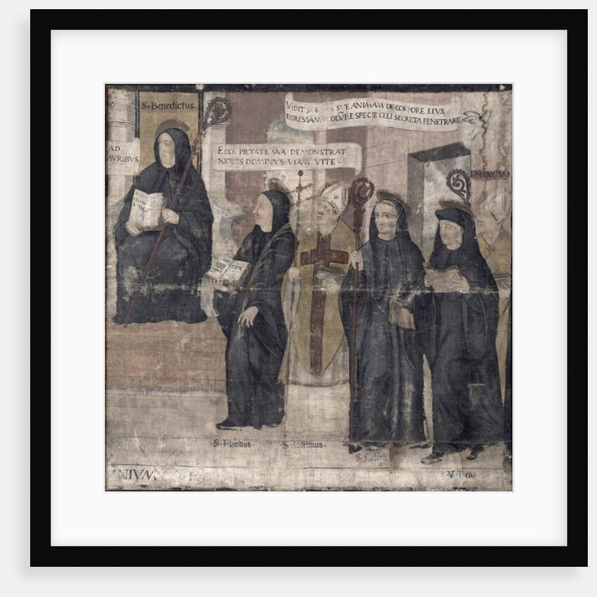 Saint Robert and various Benedictine Saints, 1561 by French School