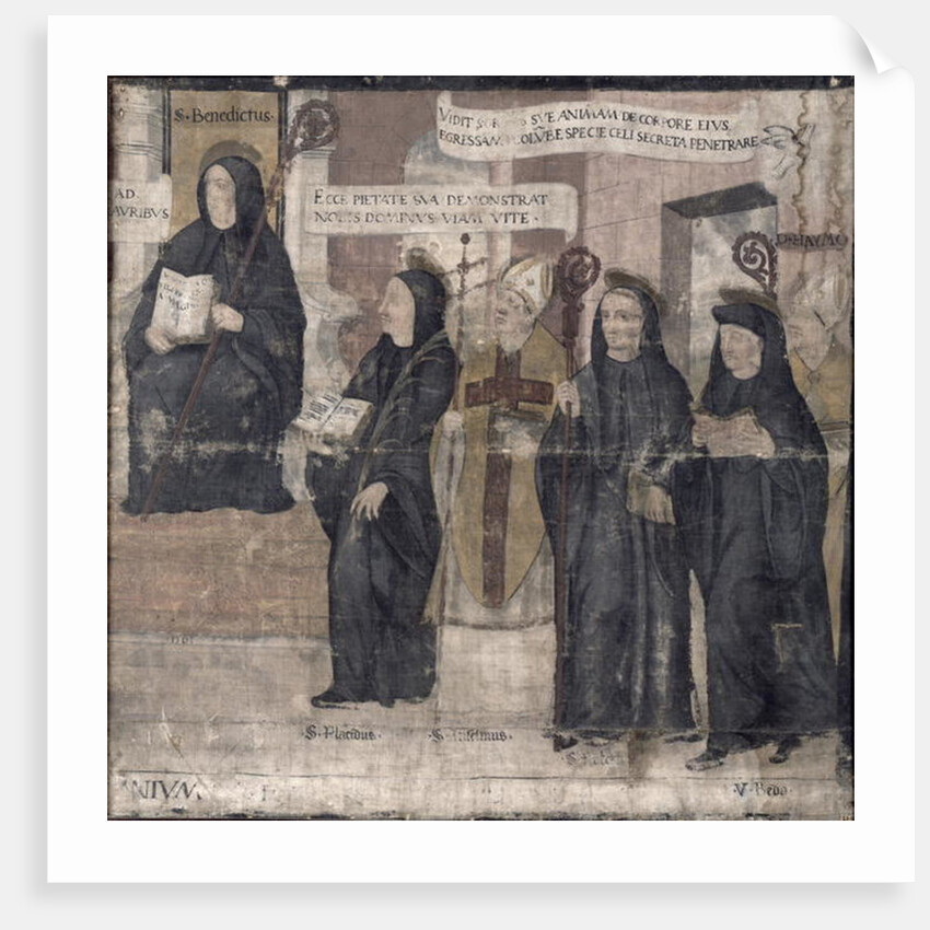Saint Robert and various Benedictine Saints, 1561 by French School