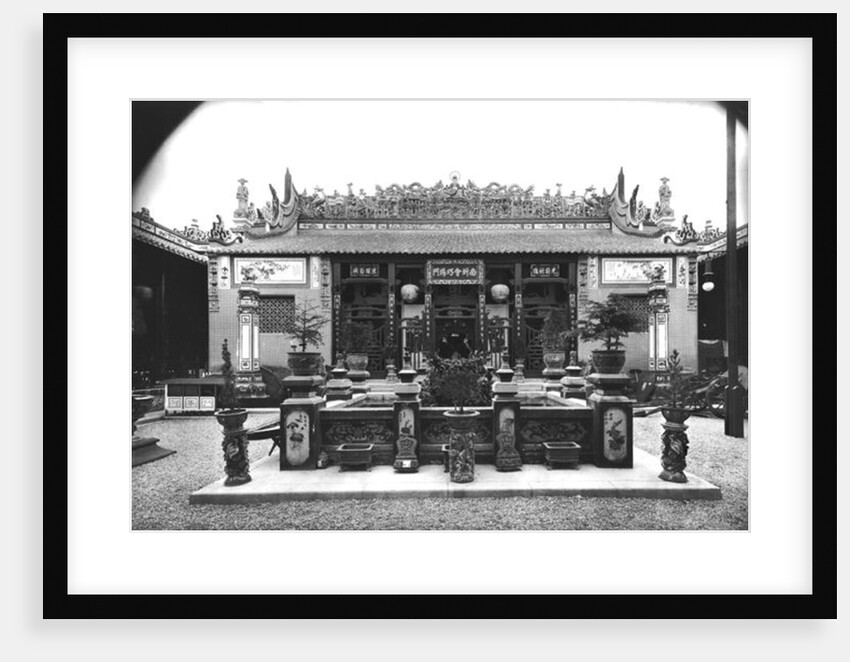 The Chinese Pavilion at the Universal Exhibition of 1889 in Paris by Adolphe Giraudon