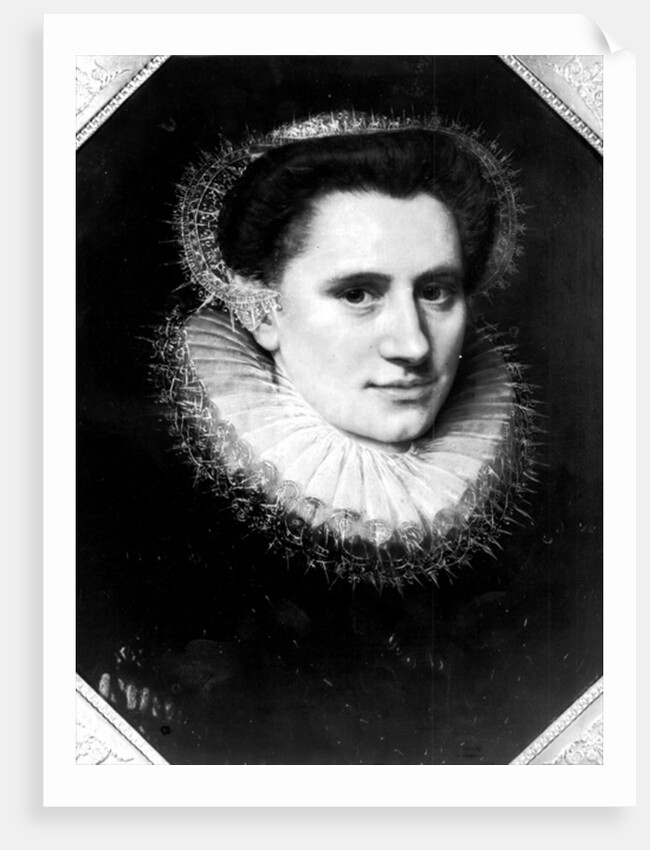 Portrait of a woman by Adriaen Thomasz Key