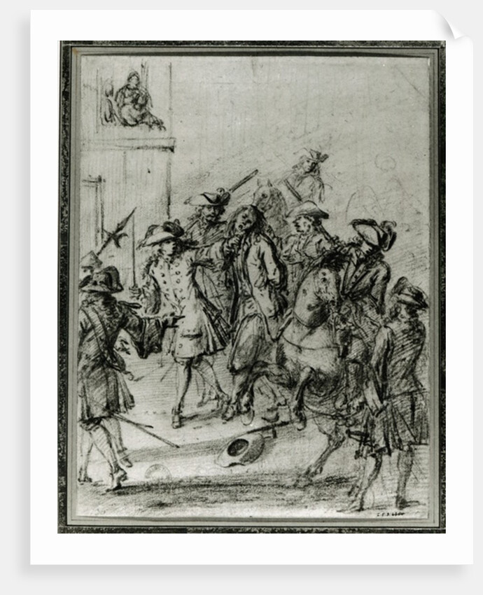 The Arrest of Louis Dominique Cartouche by French School