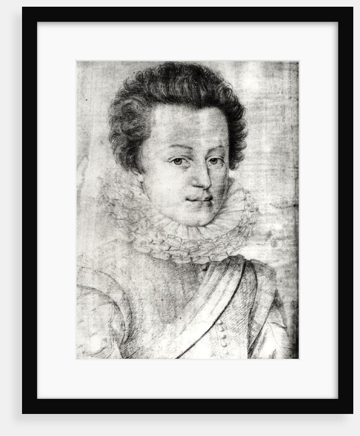 Portrait of Cesar de Bourbon, Duke de Vendome by or Dumoustier Daniel Dumonstier