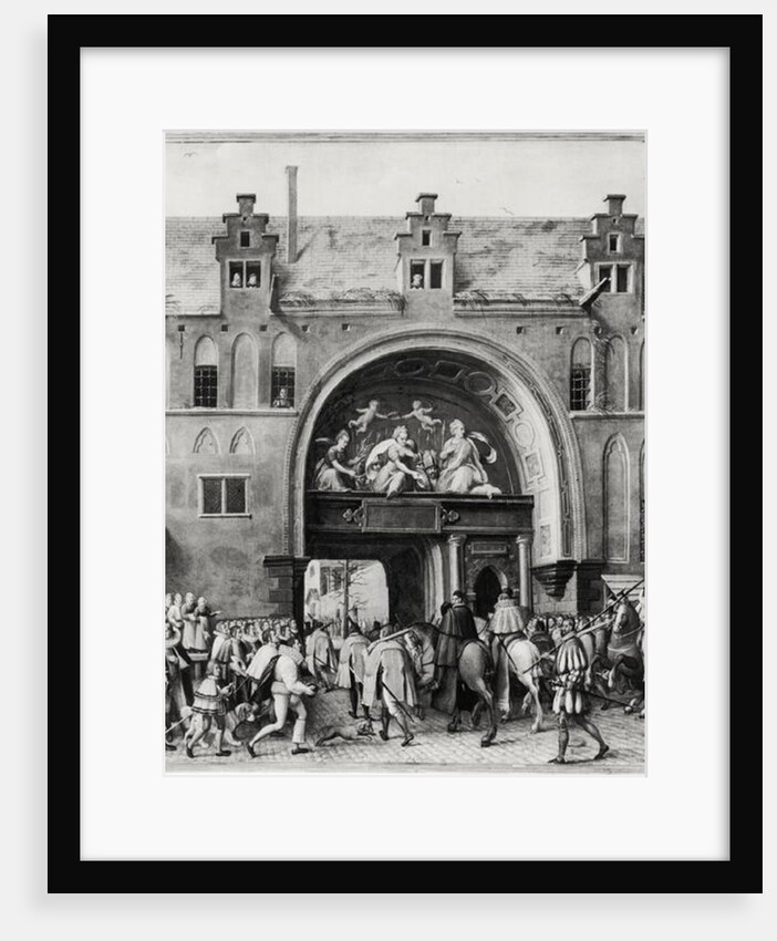 Entry of Hercule Francois of France, Duke of Alencon into Antwerp, 19th February 1582 by Flemish School