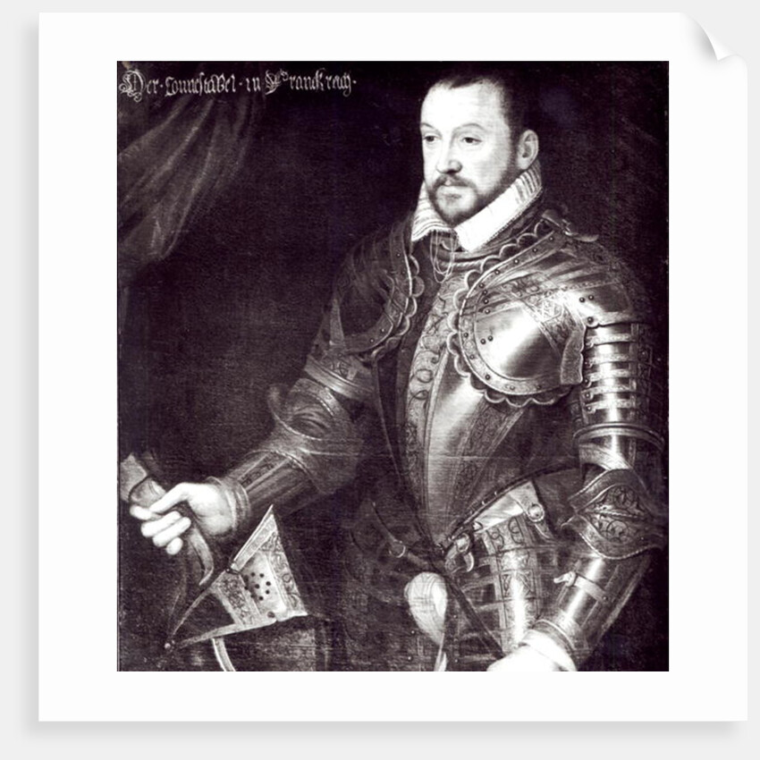 Portrait of Francois I, Duke of Montmorency by French School