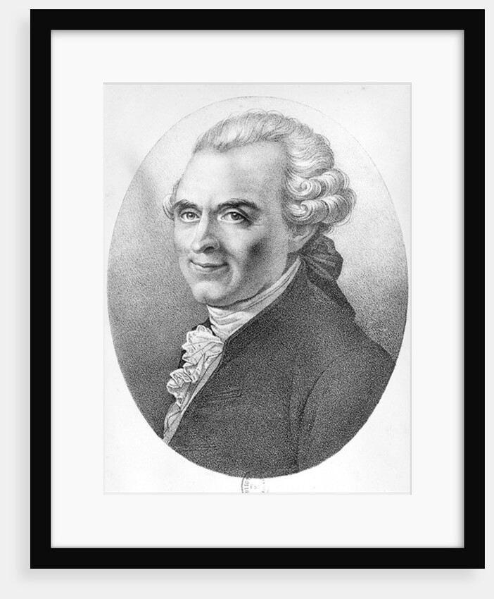 Portrait of Michel-Jean Sedaine by Jacques Louis David