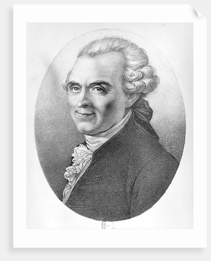 Portrait of Michel-Jean Sedaine by Jacques Louis David