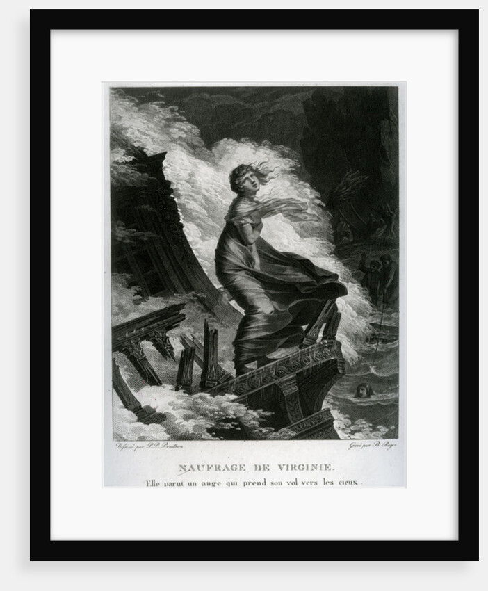 Shipwreck of Virginie by Pierre-Paul Prud'hon