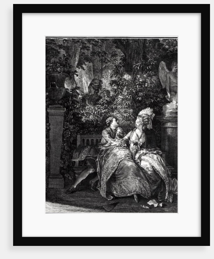 Yes or No? 1781 by Jean Michel the Younger (after) Moreau