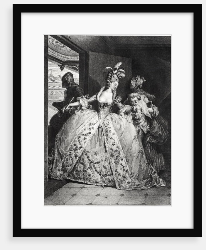 The Farewells, 1777 by Jean Michel the Younger Moreau