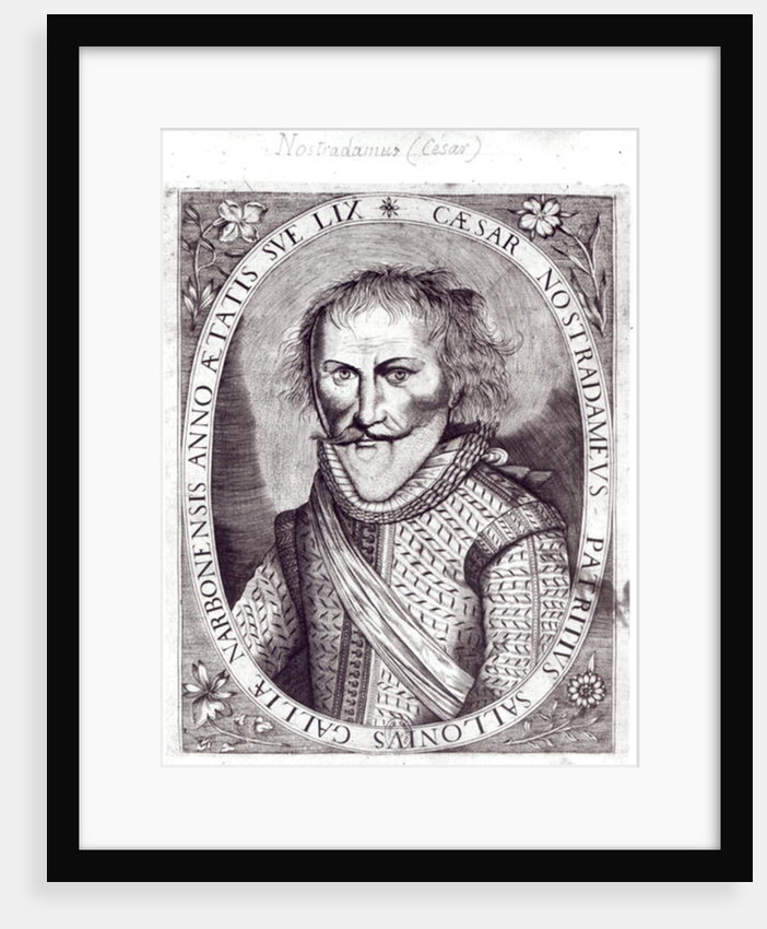 Cesar Nostradamus, aged 59, son of Michel Nostradamus, 1614 by French School