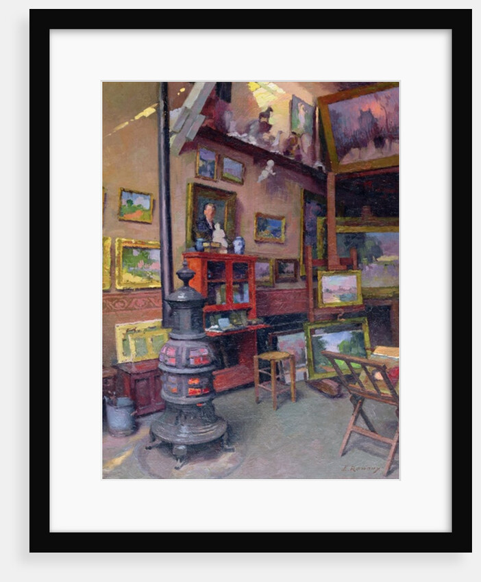 The Studio 50, rue Saint-Didier by Jules Ernest Renoux