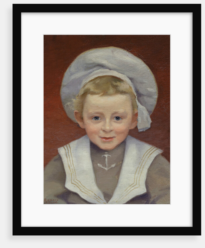 Portrait of Marcel in a Sailor Suit, February 1901 by Jules Ernest Renoux
