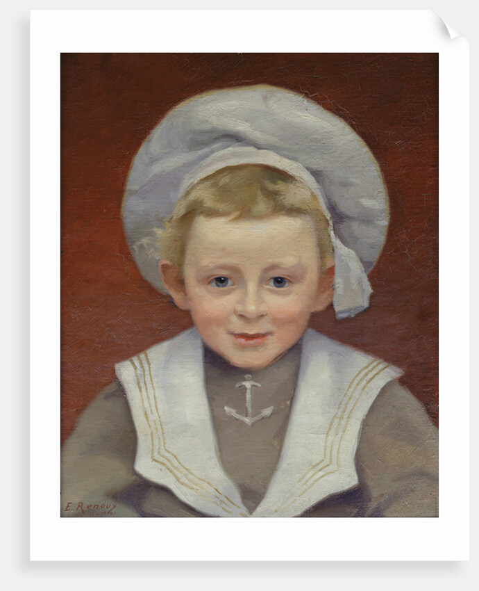 Portrait of Marcel in a Sailor Suit, February 1901 by Jules Ernest Renoux