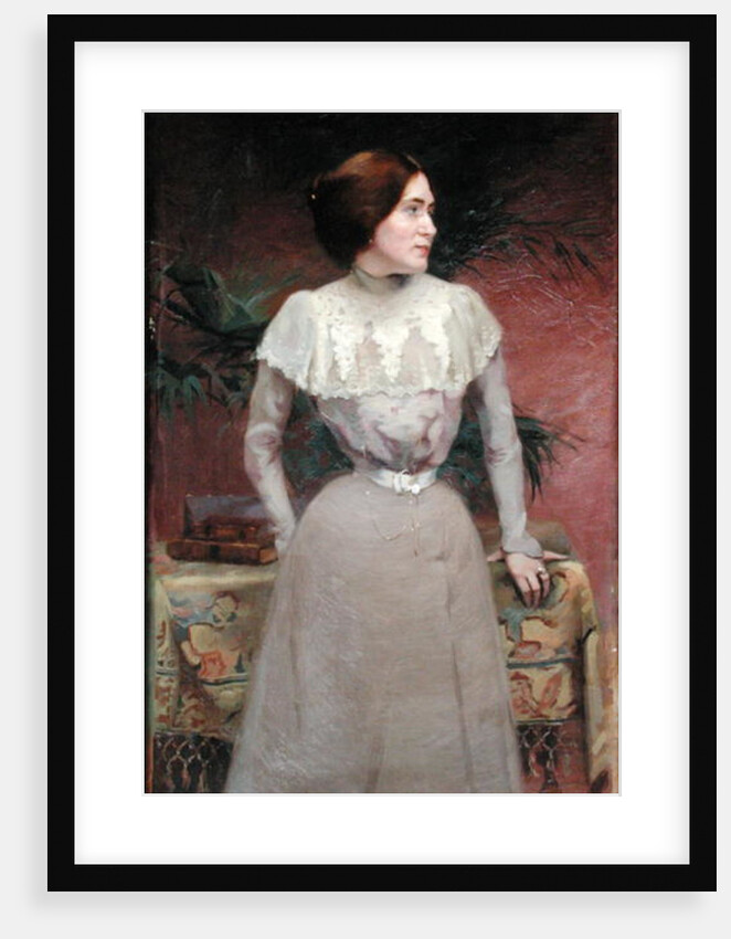 Portrait of Madame Renoux by Jules Ernest Renoux