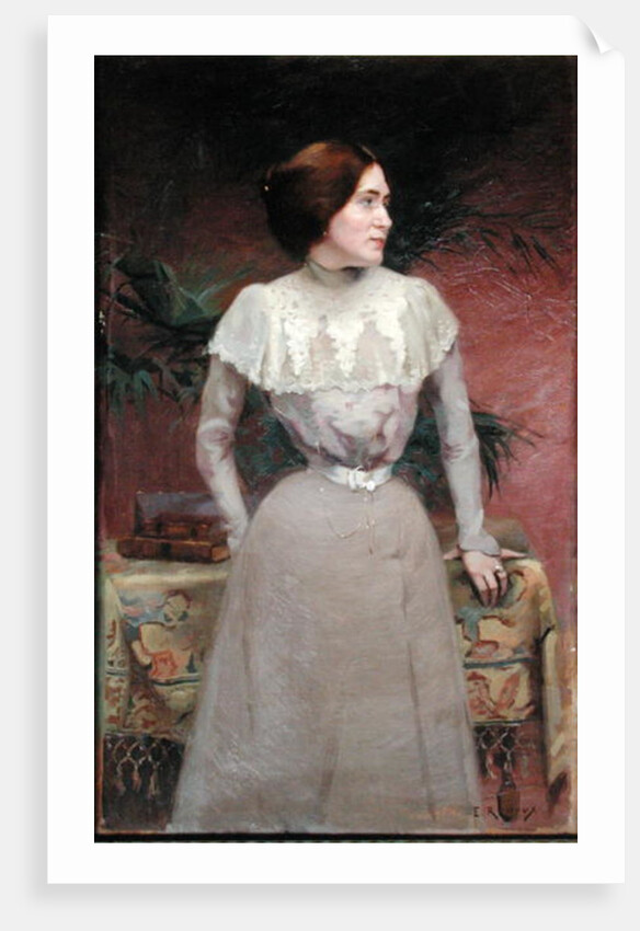 Portrait of Madame Renoux by Jules Ernest Renoux