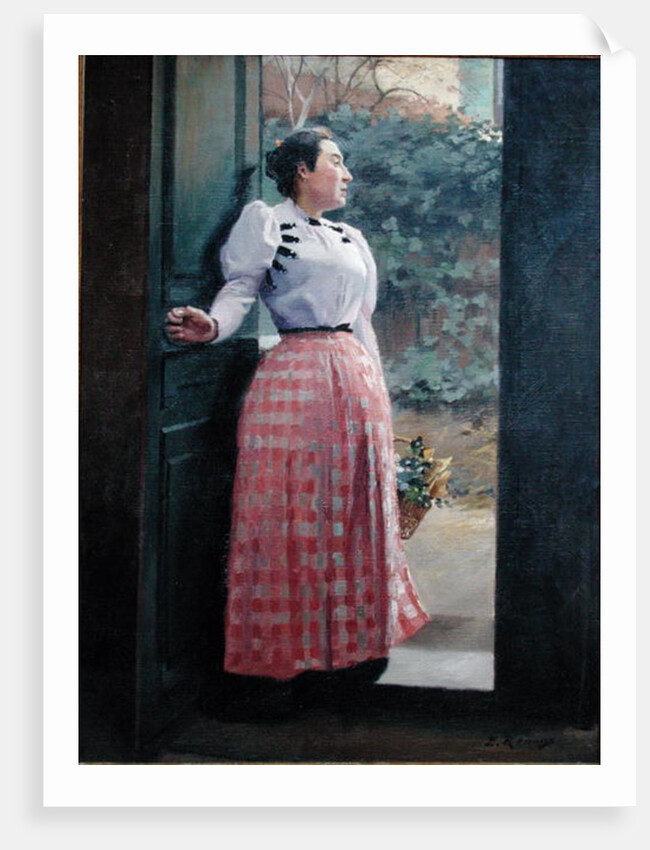 Return from the Market by Jules Ernest Renoux