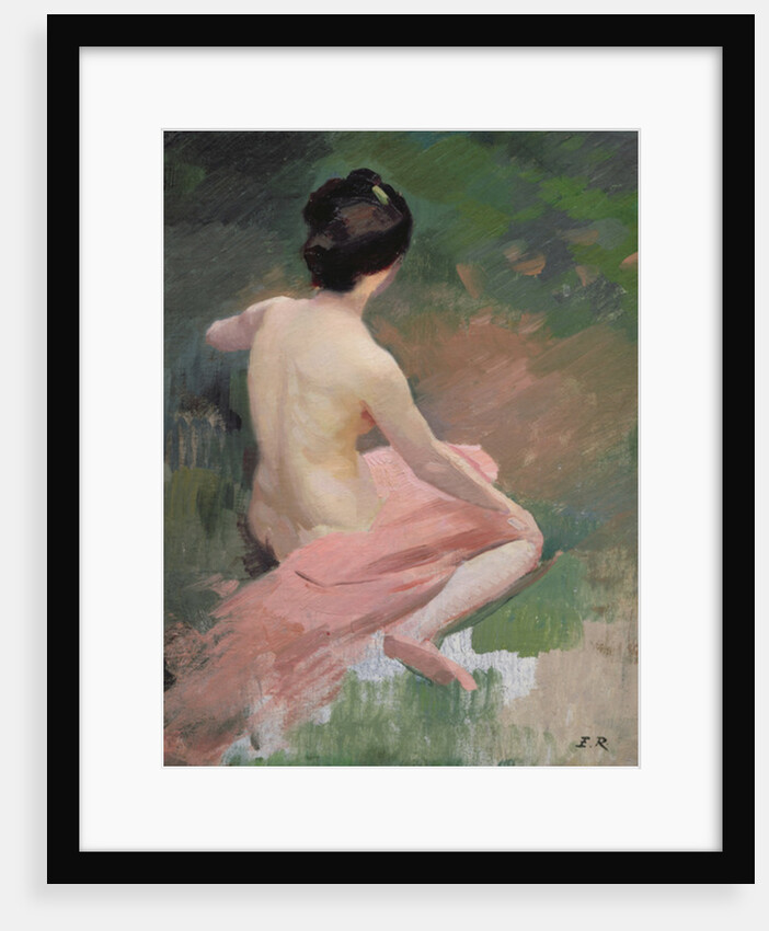 Female Nude by Jules Ernest Renoux