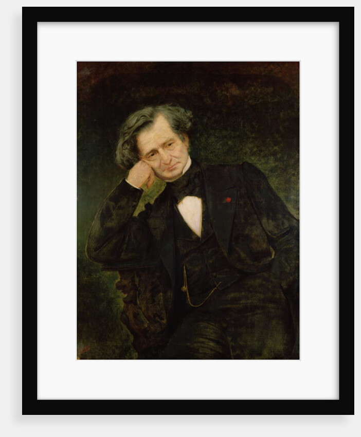 Portrait of Hector Berlioz by Achille Peretti