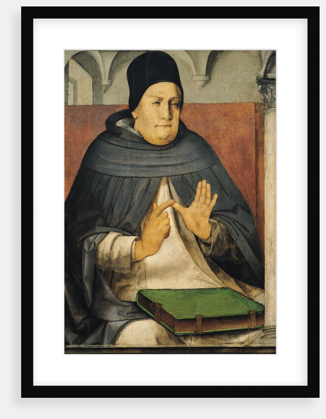 Portrait of St. Thomas Aquinas, c.1475 by Joos van Gent (fl.1460-75)