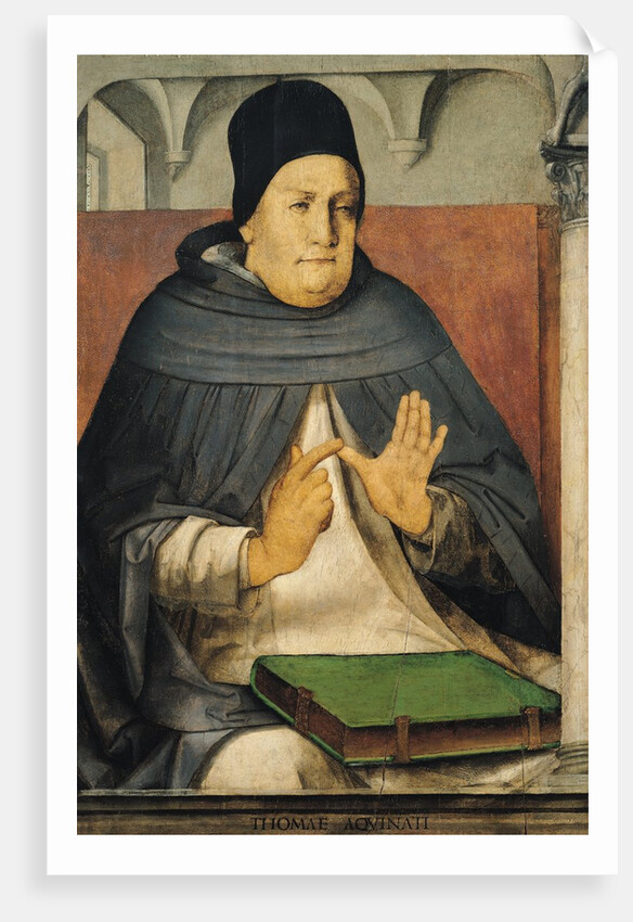 Portrait of St. Thomas Aquinas, c.1475 by Joos van Gent (fl.1460-75)