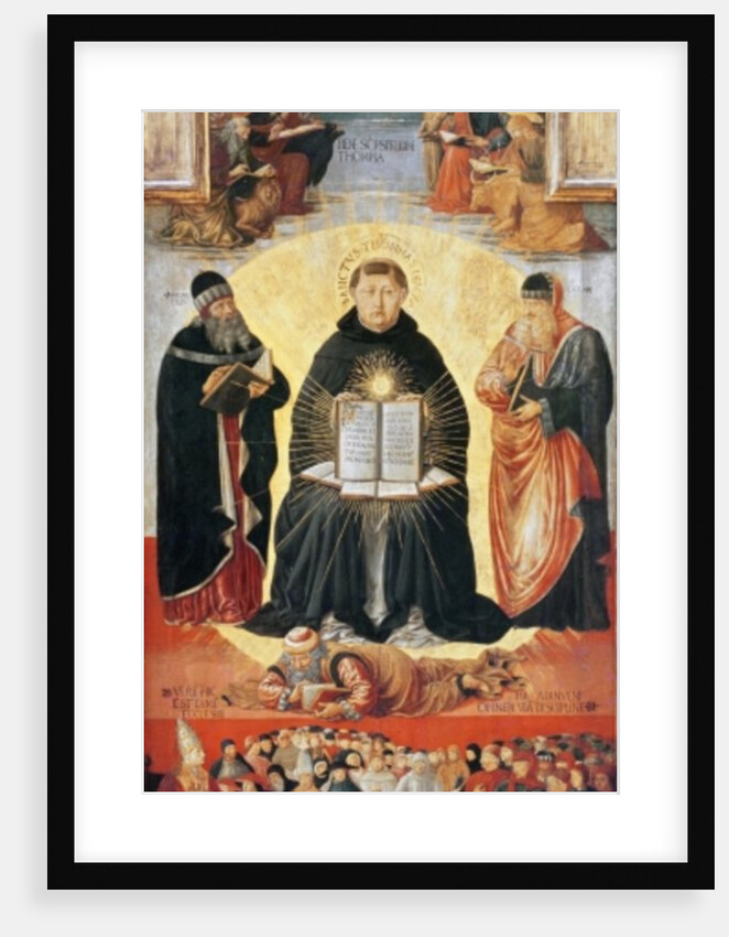 The Triumph of St. Thomas Aquinas by Benozzo di Lese di Sandro Gozzoli