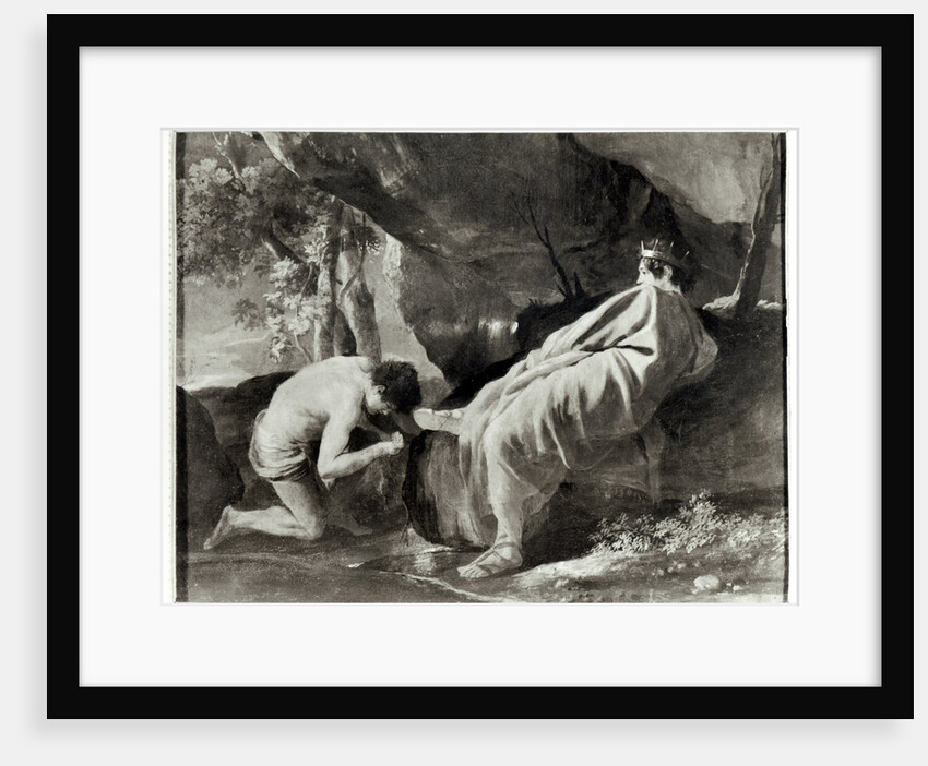 Midas at the source of the River Pactolus by Nicolas Poussin