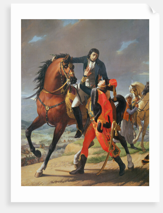 The Death of General Desaix at the Battle of Marengo, 14th June 1800 by Jean-Baptiste Regnault