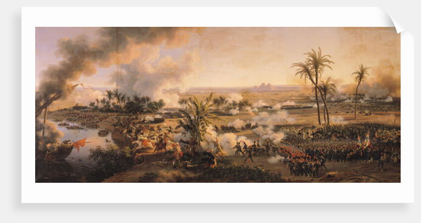 Battle of the Pyramids, 21st July 1798, 1806 by Louis Lejeune