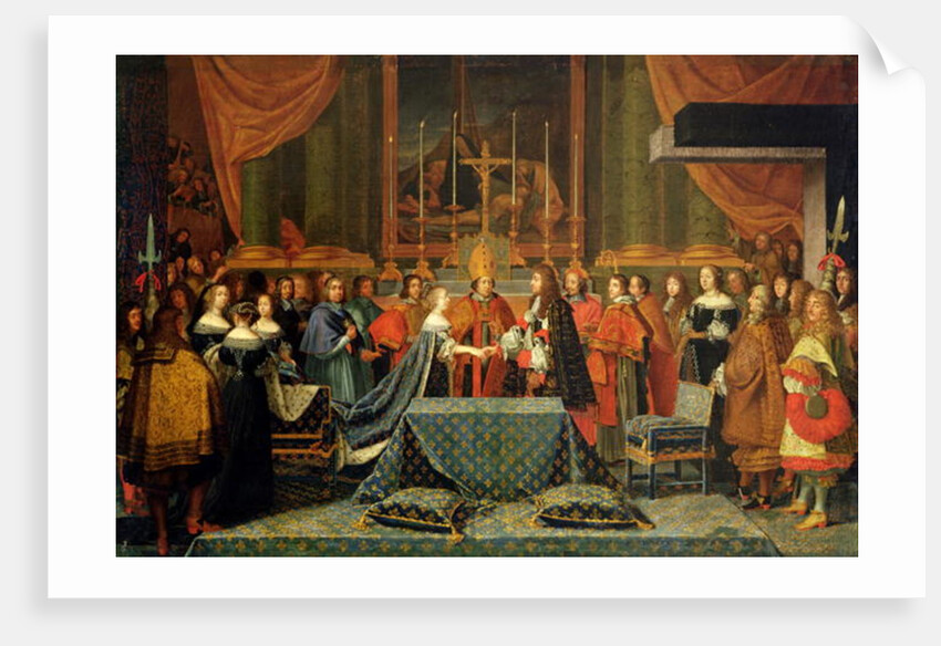 Celebration of the Marriage of Louis XIV and Maria Theresa of Austria, 9th June 1660 by Jacques Laumosnier