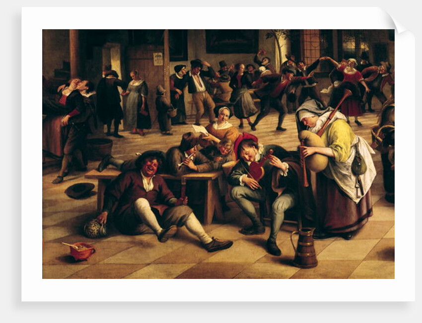 Feast in an Inn by Jan Havicksz. Steen