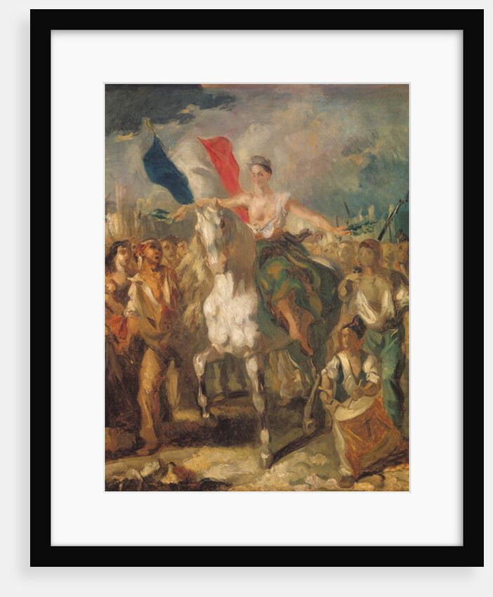 Study for 'Liberty', 1830 by Louis Boulanger