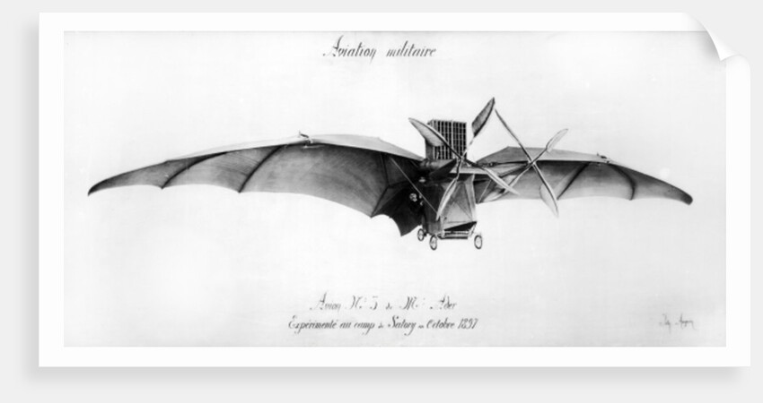 Avion III, 'The Bat' by French School