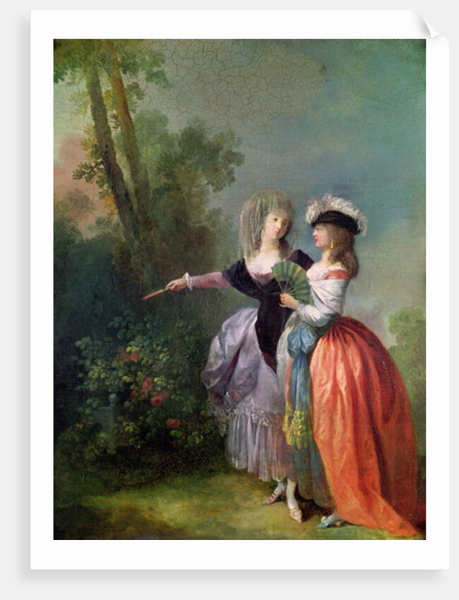 The Go-Between, 1780 by Jean-Frederic Schall