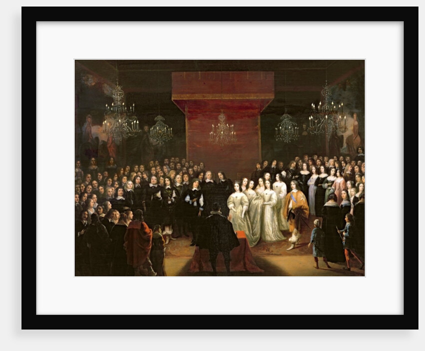 The Marriage of Frederick William Prince Elector of Brandenburg and Louise Henriette Princess of Nassau, 1646 by Jan Mytens or Mijtens