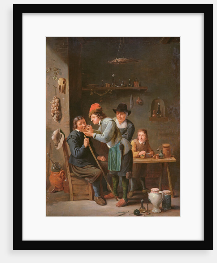 The Tooth Extractor by David the Younger (school of) Teniers