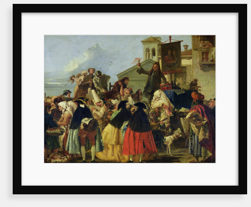 The Tooth Extractor, c.1754 by Giandomenico Tiepolo