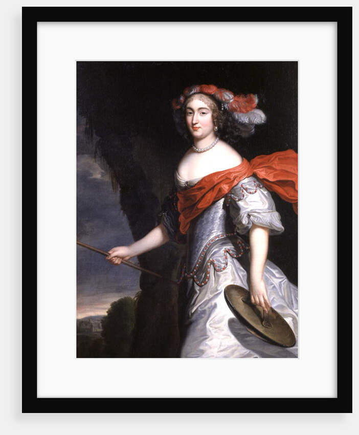 Portrait presumed to be Anne-Marie-Louise of Orleans, Duchess of Monpensier, La Grande Mademoiselle, c.1660 by Charles Beaubrun