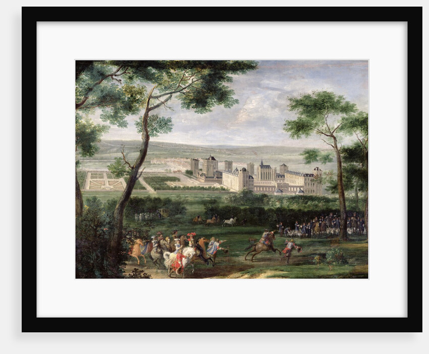 View of the Chateau de Vincennes, c.1665 by Adam Frans van der Meulen