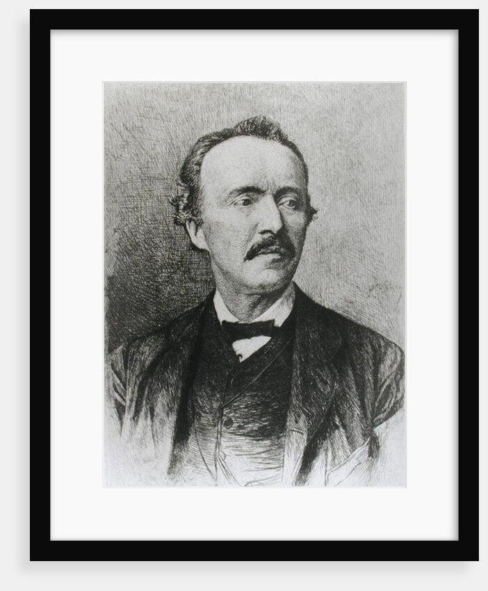 Portrait of Heinrich Schliemann by German School