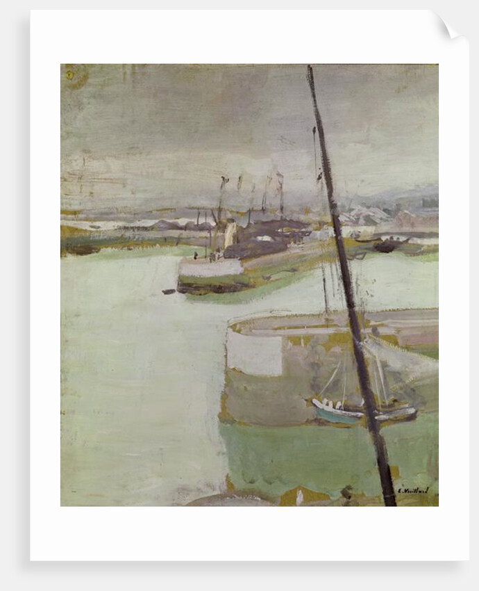 The Port of Honfleur, 1919 by Edouard Vuillard